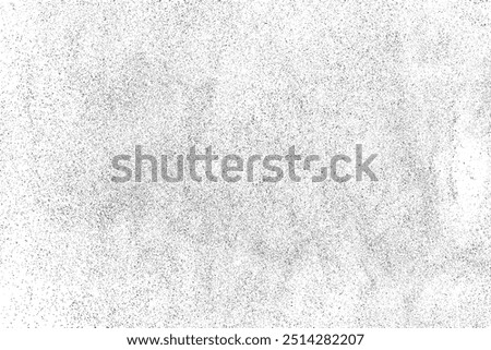 Black dust texture vector on white background, abstract grain and noise surface, subtle grunge pattern, minimal monochrome overlay for design, print, poster, banner and branding use