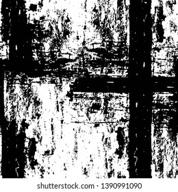 Black dusty scratchy texture. Abstract grainy background, old painted wall. Grunge retro texture pattern. For poster, banner, urban design. Weird abstract background, abstract pattern design artwork