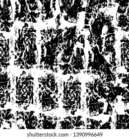 Black dusty scratchy texture. Abstract grainy background, old painted wall. Grunge retro texture pattern. For poster, banner, urban design. Weird abstract background, abstract pattern design artwork