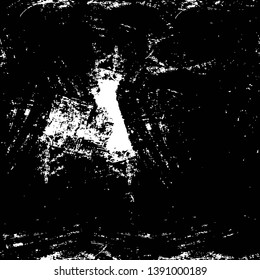 Black dusty scratchy texture. Abstract grainy background, old painted wall. Grunge retro texture pattern. For poster, banner, urban design. Weird abstract background, abstract pattern design artwork