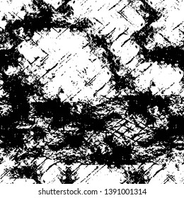 Black dusty scratchy texture. Abstract grainy background, old painted wall. Grunge retro texture pattern. For poster, banner, urban design. Weird abstract background, abstract pattern design artwork