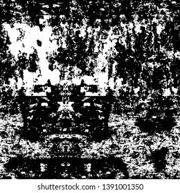 Black dusty scratchy texture. Abstract grainy background, old painted wall. Grunge retro texture pattern. For poster, banner, urban design. Weird abstract background, abstract pattern design artwork