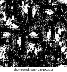 Black dusty scratchy texture. Abstract grainy background, old painted wall. Grunge retro texture pattern. For poster, banner, urban design. Weird abstract background, abstract pattern design artwork