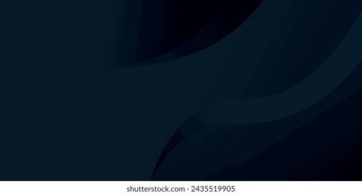 Black dynamic curve background with space for presentation	