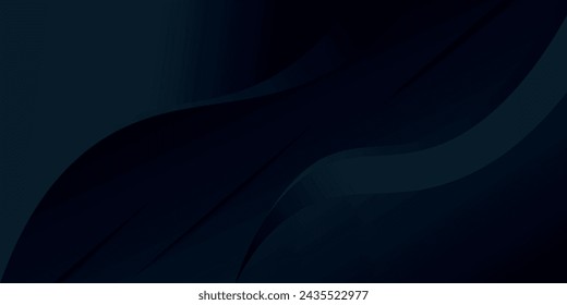 Black dynamic curve background with space for presentation.eps10