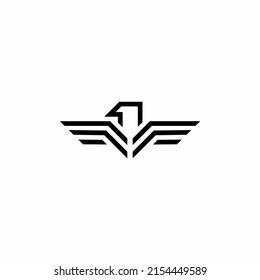 black eagle logo design vector