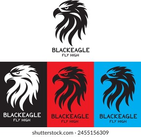 black eagles fly high logo