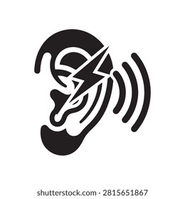 Black of ear pain, inflammation, and throbbing