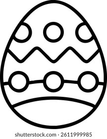 Black Egg icon vector illustration, a happy design symbol
