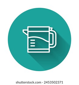 Black Electric kettle icon isolated on white background. Teapot icon. Abstract banner with liquid shapes. Vector