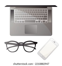 black elegant laptop for work