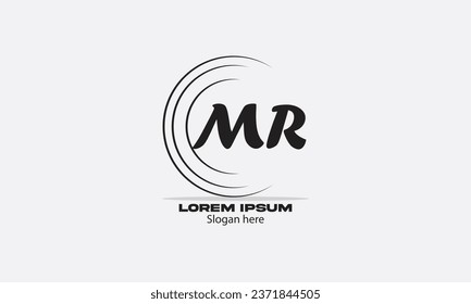 Black elegant logo with frame.