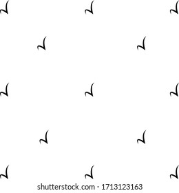 Black elements on a white background. Graphic design. Concept postcard. Simple texture, textile. Style drawing. Abstract vector illustration. Black objects, fabric decor. Monochrome structure.Ornament