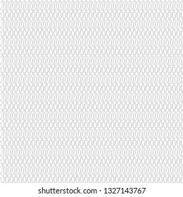 Black ellipse pattern repeating decoration curved lines vector background black monochrome line art isolated on white