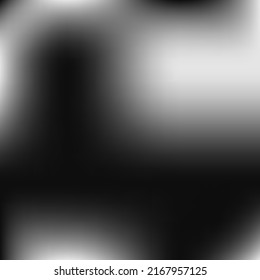 Fondo de gradiente monocromo líquido vacío negro. Papel tapiz de color gris plateado metálico. Color de agua Malla de degradado monocromo minimalista. Suavizar la superficie suave de aluminio digital oscuro.
