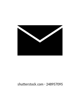 Black Envelope Icon Stock Vector (Royalty Free) 248957095 | Shutterstock