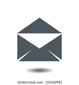 black envelope icon