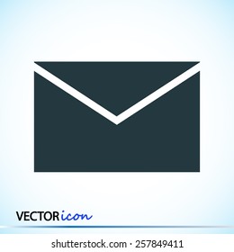 black envelope icon