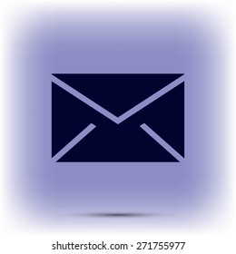 black envelope icon
