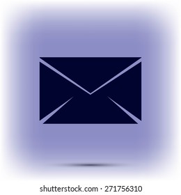 black envelope icon