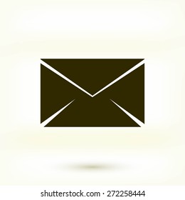 black envelope icon