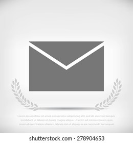 black envelope icon