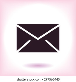 black envelope icon