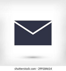 black envelope icon