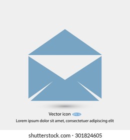 black envelope icon