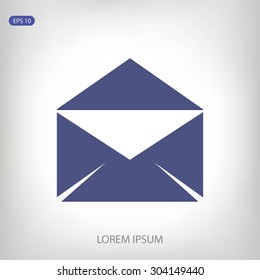 black envelope icon