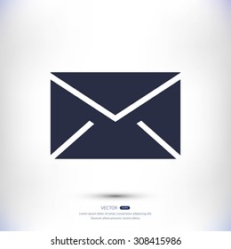black envelope icon