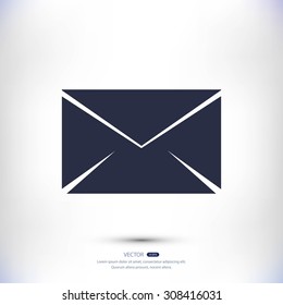 black envelope icon