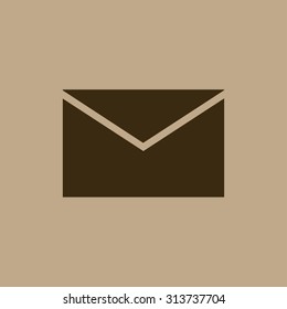 black envelope icon