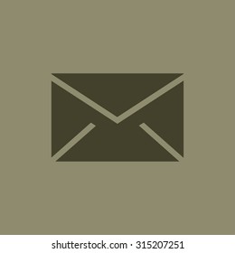 black envelope icon