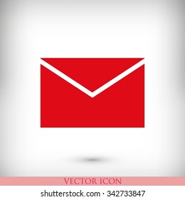 black envelope icon