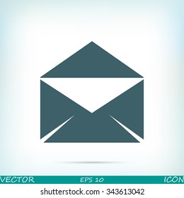black envelope icon