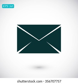 black envelope icon