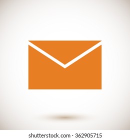 black envelope icon