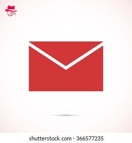 black envelope icon