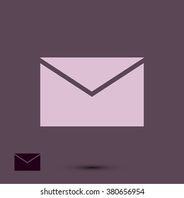 black envelope icon