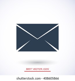 black envelope icon