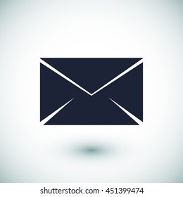 black envelope icon
