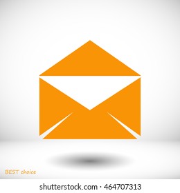 black envelope icon