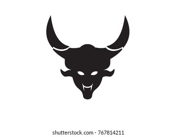 black evil face