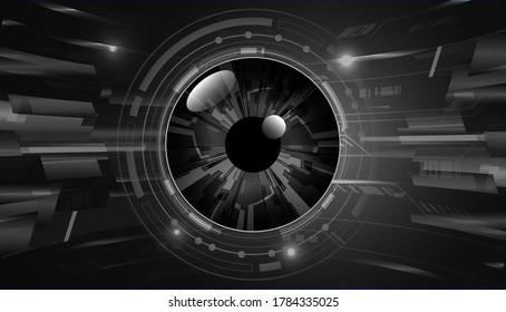 Antecedentes del concepto de tecnología futura del circuito de los ojos negros