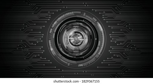 Antecedentes del concepto de tecnología futura del circuito de los ojos negros