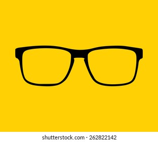 Black Eye Glasses Vectors