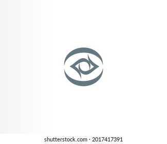 Logo de Black eye. Diseño del concepto de icono