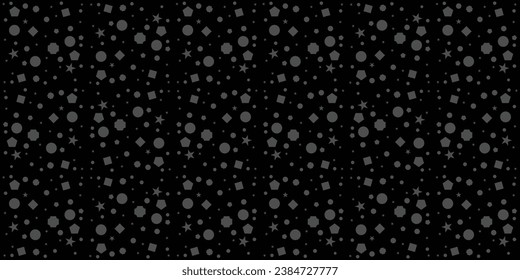 black fabric pattern design endless seamless