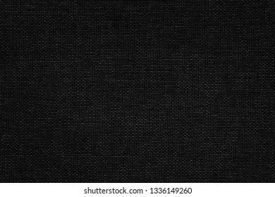 Schwarzer Gewebe, strukturierter Hintergrund, Vektorgrafik
